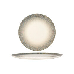 Bonna Pizzabord sway porselein 32 cm set van 2