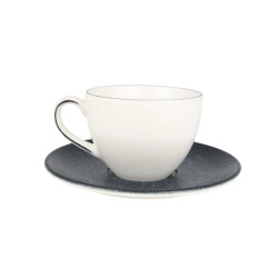 Bonna Thee kopjes & schotel vega porselein set van 6