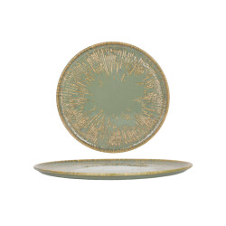 Bonna Pizzabord sage snell porselein 32 cm set van 2
