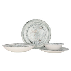Bonna Serviesset (large) odette 24 delig 6 personen porselein