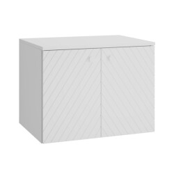Badplaats Wastafel onderkast orlando 60 x 44 x 46 cm mat badkamerkast –