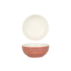 Rinart Kommetje rosa porselein 12 cm (300cc) set van 6