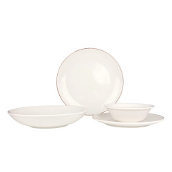 Bonna Serviesset (large) retro 24 delig 6 personen porselein