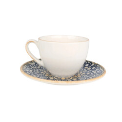 Bonna Thee kopjes & schotel alhambra porselein set van 6