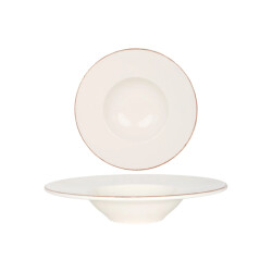 Bonna Pastabord retro porselein 28 cm (400cc) set van 2