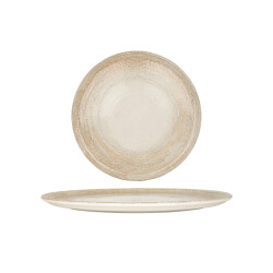 Bonna Pizzabord patera porselein 32 cm set van 2