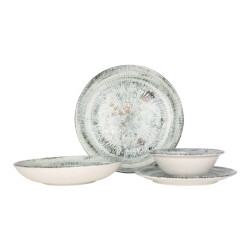 Bonna Serviesset (medium) odette 24 delig 6 personen porselein