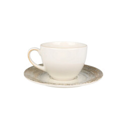 Bonna Thee kopjes & schotel patera porselein set van 6