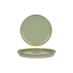 Bonna Dessertbord sage hygge porselein 16 cm set van 6