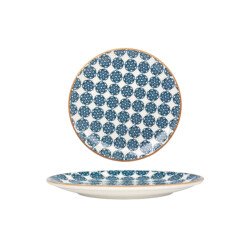 Bonna Dinerbord lotus porselein 25 cm set van 6