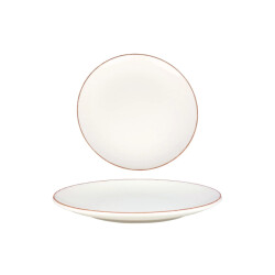 Bonna Dessertbord retro porselein 17 cm set van 6