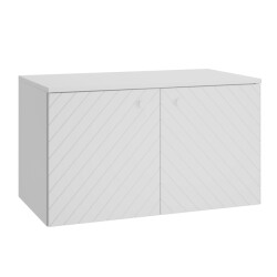 Badplaats Wastafel onderkast orlando 80 x 44 x 46 cm mat badkamerkast –