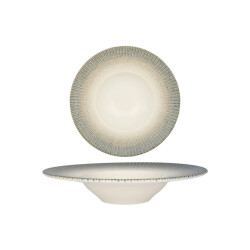 Bonna Pastabord sway porselein 28 cm (400cc) set van 2