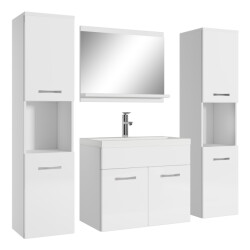 Badplaats Badkamermeubel set montreal xl 60 x 35 cm hoogglans badmeubel