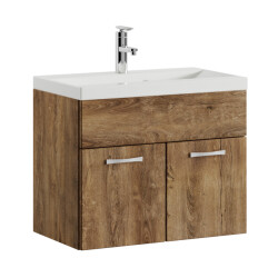 Badplaats Badkamermeubel montreal set 01 60 x 35 cm bruin badmeubel