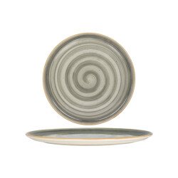 Bonna Pizzabord aura space porselein 32 cm set van 2