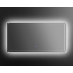 Badplaats Badkamerspiegel furore led 120 x 60 cm led verlichting badkamer