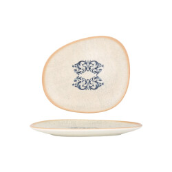 Bonna Dessertbord viento porselein 24 cm set van 6