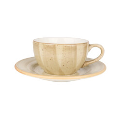 Bonna Koffie kopjes & schotel aura terrain porselein set van 6