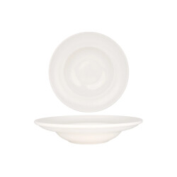 Bonna Pastabord iris porselein 24 cm (400cc) set van 2