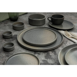 Bonna Dessertbord hornfels porselein 21 cm set van 6