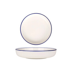 Rinart Kommetje blue edge porselein 19 cm set van 6