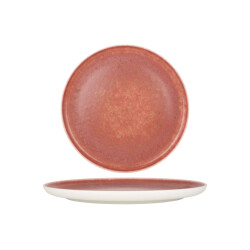 Rinart Dinerbord rosa porselein 28 cm set van 6