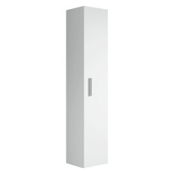 Badplaats Badkamerkast pluto 30 x 30 x 150 cm wit hangende badkamerkasten