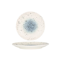 Rinart Dessertbord splash porselein 21 cm set van 6