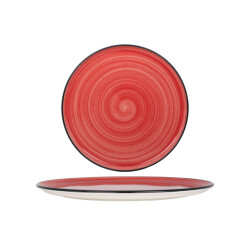 Bonna Pizzabord aura passion porselein 32 cm set van 2