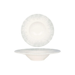 Bonna Pastabord iris porselein 28 cm (400cc) set van 2