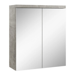 Badplaats Spiegelkast toledo 60 x 20 x 60 cm beton grijs badkamerkast
