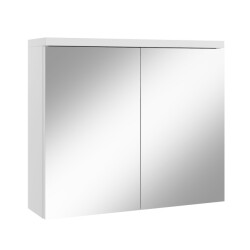 Badplaats Spiegelkast toledo 80 x 20 x 60 cm wit badkamerkast badkamer