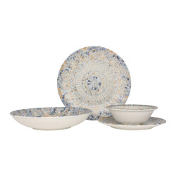 Bonna Serviesset luca mosaic 24 delig 6 personen porselein