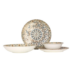 Rinart Serviesset (large) aztec 24 delig 6 personen porselein