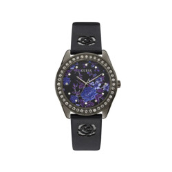 Guess Leren horloge voor stijlvolle gelegenheden