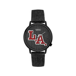 Guess Textiel horloge voor stijlvolle gelegenheden