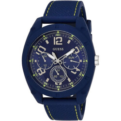Guess Rubber horloge voor stijlvolle gelegenheden