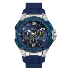 Guess Rubberen horloge voor stijlvolle mannen