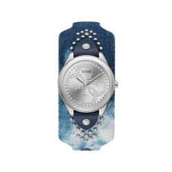 Guess Textiel horloge voor stijlvolle gelegenheden