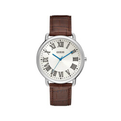 Guess Leren horloge voor stijlvolle mannen