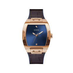 Guess Siliconen horloge met gouden kast