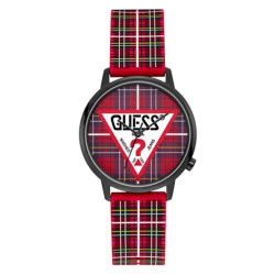 Guess Multicolor rubber horloge voor stijlbewuste mensen