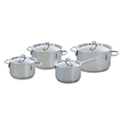 BK Cookware Bk profiline kookpannenset 4 delig rvs