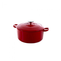 BK Cookware Bk bourgogne braadpan chili red 24 cm gietijzer