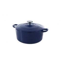 BK Cookware Bk bourgogne braadpan royal blue 28 cm gietijzer