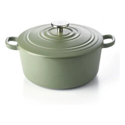 BK Cookware Bk bourgogne braadpan olive green 28 cm gietijzer