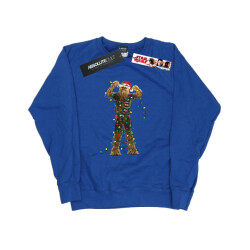 Li-cense Star wars dames chewbacca kerstverlichting sweatshirt
