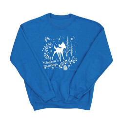 Li-cense Disney heren bambi kerst groeten sweatshirt