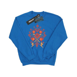 Li-cense Harry potter kerst fair isle sweatshirt heren